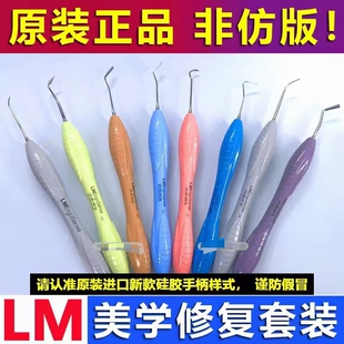 原装进口LM树脂充填器 8只装 美学修复套装 不沾超薄LM套装器械盒