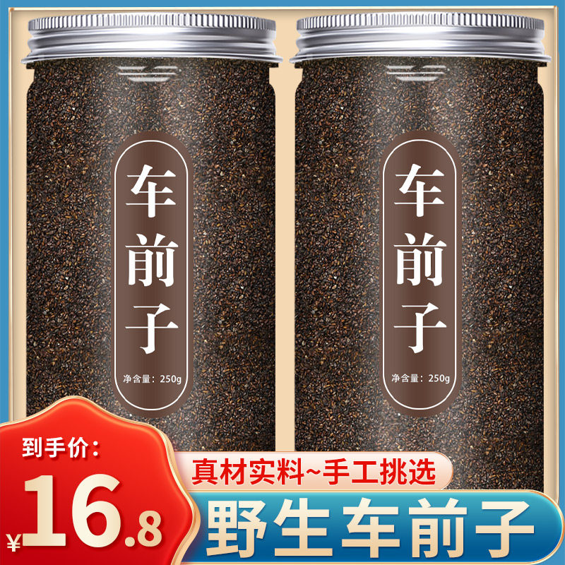 车前子中药材500g正品泡茶