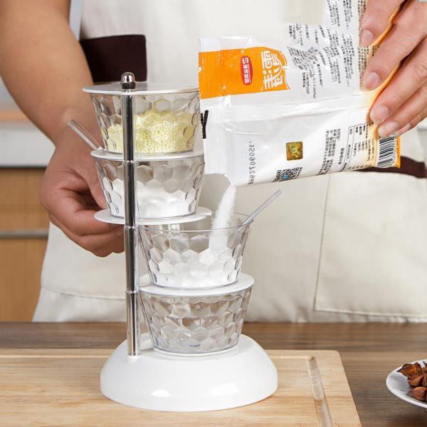 立式调料盒可旋转家用厨房盐调味料收纳盒旋转立式网红调料瓶塑料,厨房/烹饪用具,调味瓶罐/调料研磨器,淘宝优惠券,粉丝福利购,淘宝优惠卷