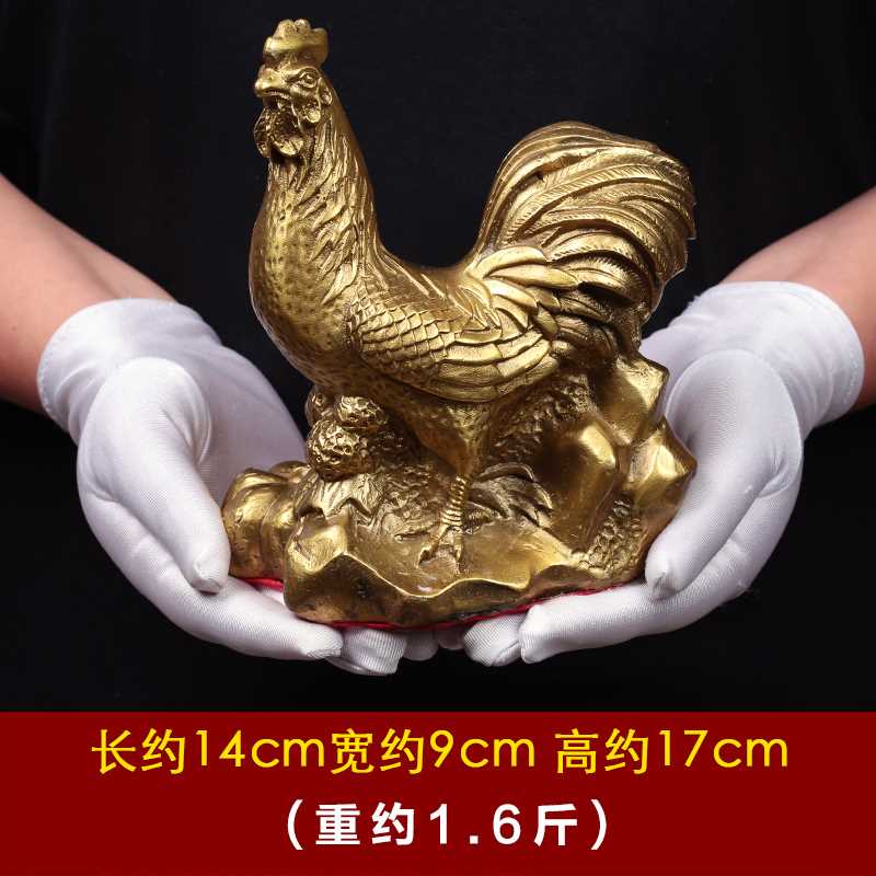 高档纯铜公鸡摆件招财铜鸡生肖鸡中式风格家居客厅装饰工艺品金鸡怎么样,好用不?