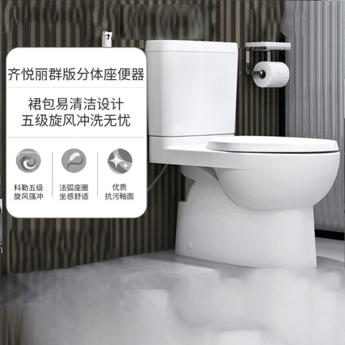 科勒瑞琦虹吸式分体坐便器