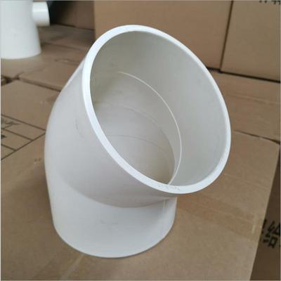 PVC给水管件管材水管配件5075110160直角90度弯头45度弯头
