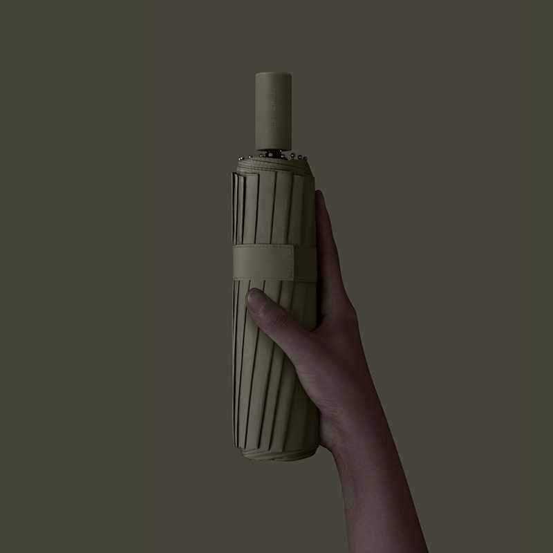 正品尊驰g2 16骨男士雨伞抗风加固简约男折叠两用晴雨伞手动三折