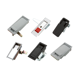 恒杰锁具MS843电力设备柜工业电力储物藏柜配电箱锁平面有无锁芯