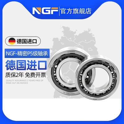 德国NGF不锈钢NGF轴承S7300 S7301 S7302 B  440材质P4 P5