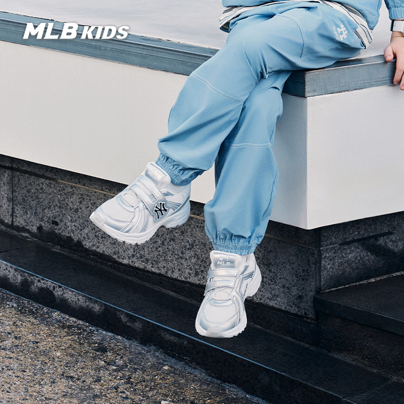 MLB儿童官方男女童透气潮感TRACK RUNNER焦点鞋运动鞋26春夏新款 - 实物图