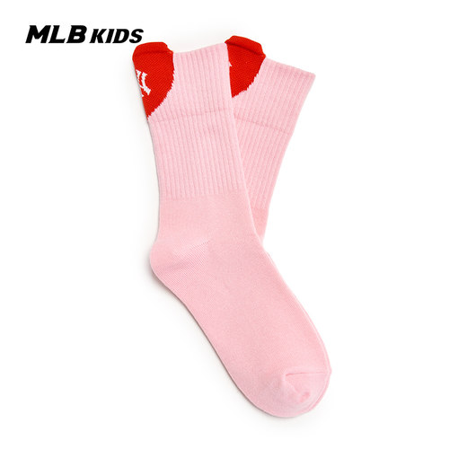 MLB儿童官方男女童甜酷爱心短袜