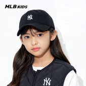 MLB儿童官方男女童小标鸭舌帽休闲运动棒球帽潮流帽子秋冬款 CP77