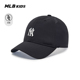 新款 MLB儿童官方男女童简约元 气可调节凉感复古刺绣棒球帽26春季