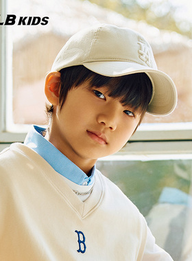 MLB儿童官方男女童经典队标棒球帽运动帽时尚潮流帽子秋冬款CP66