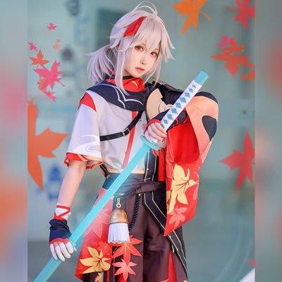 cos服装稻妻城枫原万叶cosplay男装动漫服装衣服c服