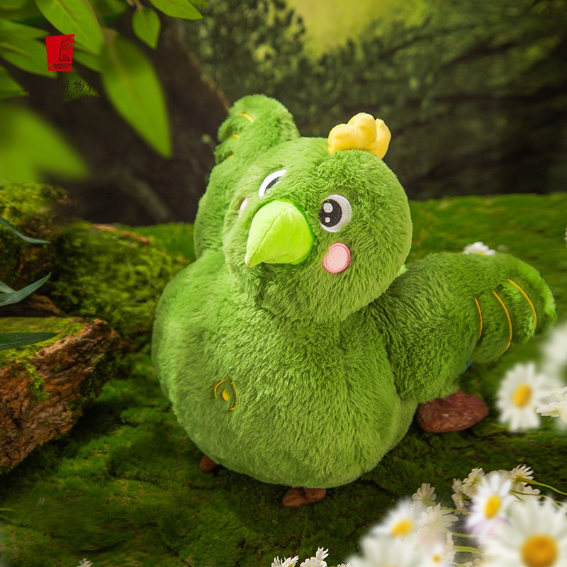 三星堆博物馆青铜鸟毛绒玩偶