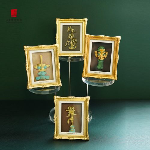 三星堆博物馆冰箱贴可挂