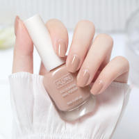 Quick-drying nail polish without baking, peel-off, fast drying, long-lasting, student water-based nude color, new 2026, non-toxic thumbnail 4