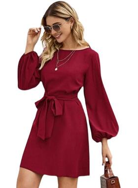 Formal dress for women long sleeves autumn ladies Dresses 女
