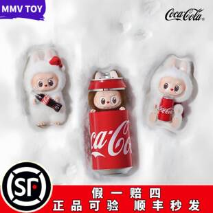 POPMART 泡泡玛特labubu3.0可乐搪胶系列毛绒盲盒摆件礼物