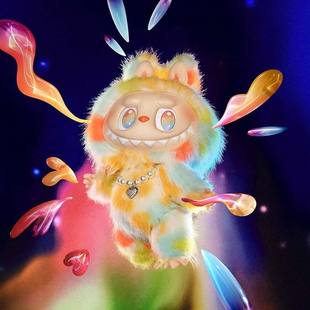 POPMART泡泡玛特前方高能系列ROCK THE UNIVERSE搪胶毛绒公仔