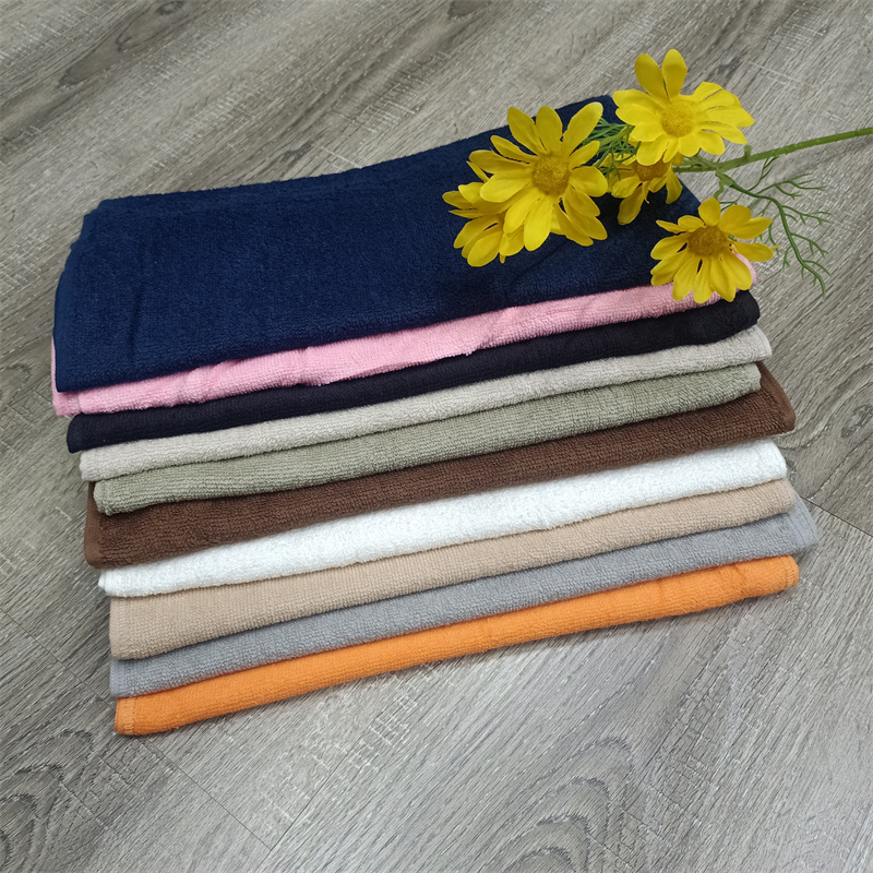 特价款纯棉蓝色粉色毛巾洗脸巾