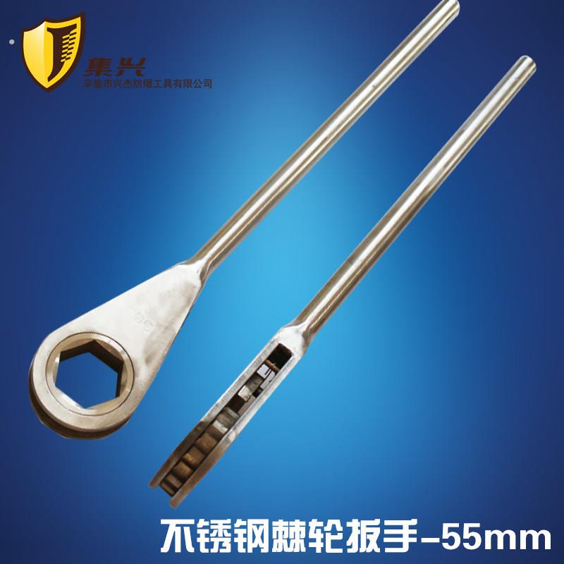 不锈钢重型棘轮扳手 快速扳手 单向棘轮扳手六角棘轮扳手多种规格