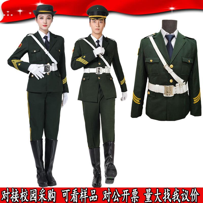 升旗仪式服装国旗班仪仗队服装学生国旗护卫队礼服升旗手礼宾服