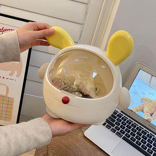 浴室发圈收纳盒梳妆台发饰发夹收纳神器卫生间头绳发绳首饰收纳盒