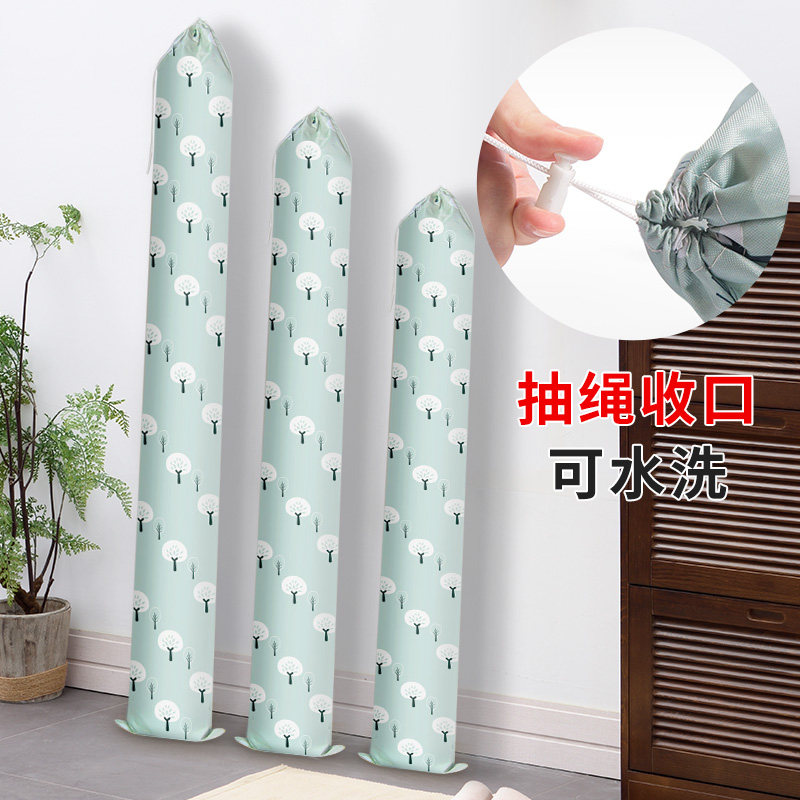 凉席收纳袋防尘罩子家用装直筒竹席套牛津布折叠草藤席防水束口袋