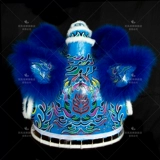Shuangfeng Dragon Lion Speect Sake Up Lion Head Lion, Foshan Lion Dance Props, Южный Лев, Двойной Лев Тант с выступлением