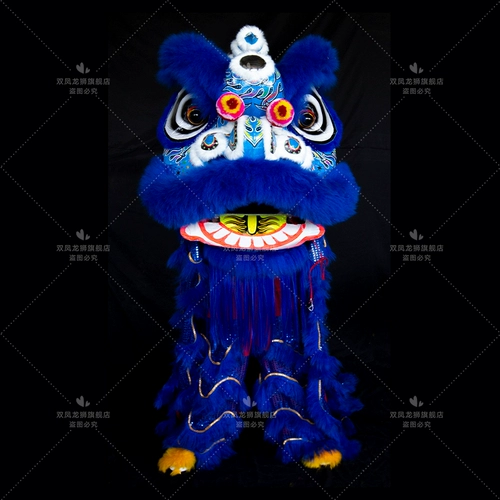 Shuangfeng Dragon Lion Speect Sake Up Lion Head Lion, Foshan Lion Dance Props, Южный Лев, Двойной Лев Тант с выступлением