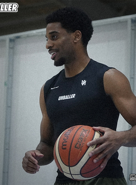 UH紧身衣男篮球训练健身运动背心透气美式宽肩无袖速干衣坎肩吸汗