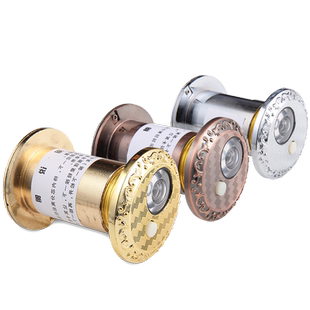 家用防盗门猫眼高清金属门镜带门铃一体二合一老式通用36mm带后盖