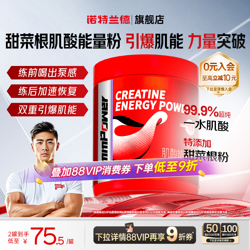 诺特兰德肌酸一水肌酸耐力爆发力