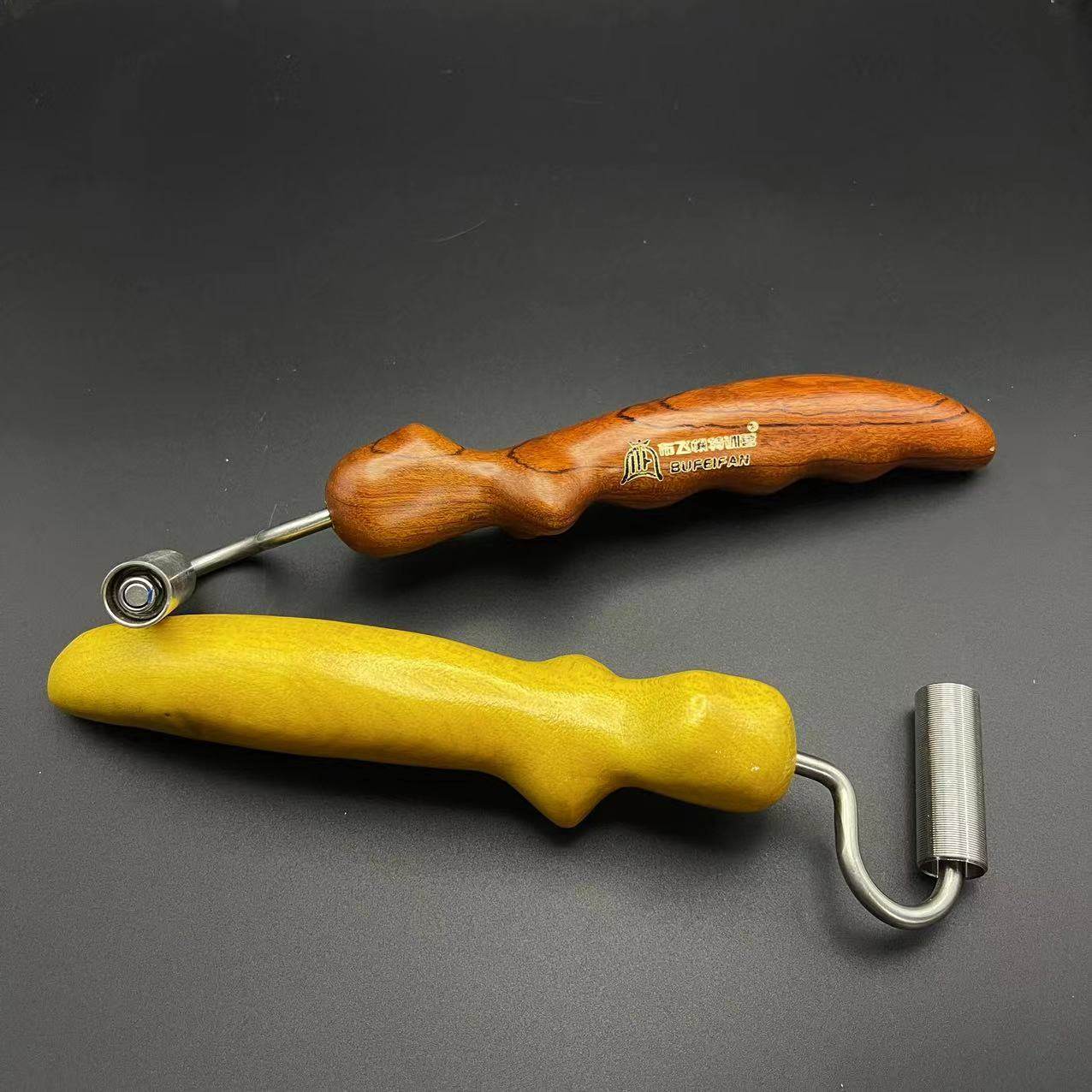 不锈钢聚氨酯PU花梨木压轮锤头鲨墙纸墙布施工压辊布飞帆拼接收缝