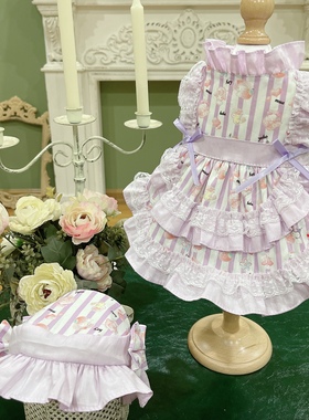 【Xmya】原创宠物猫咪狗狗兔子衣服裙子 仙女紫色 约克夏比熊泰迪