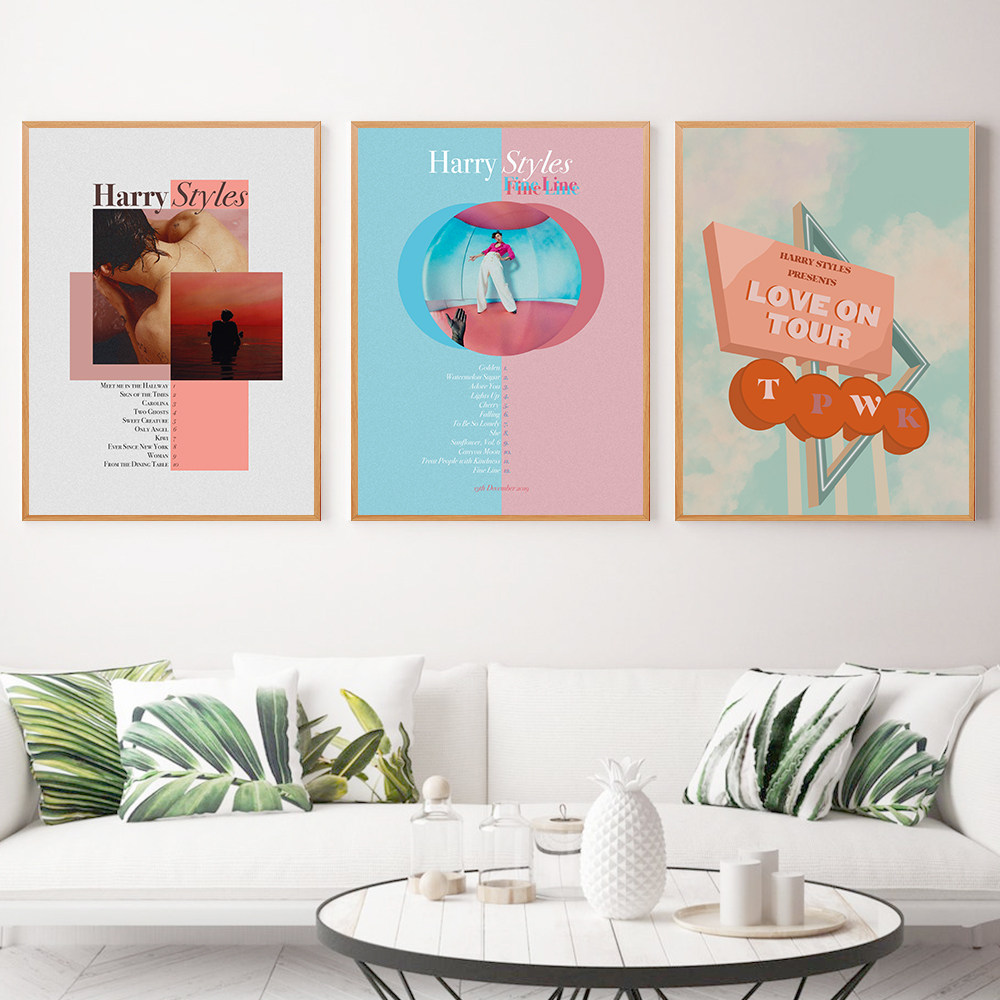 哈卷  哈里斯泰尔斯音乐专辑海报装饰画harry styles明星周边挂画