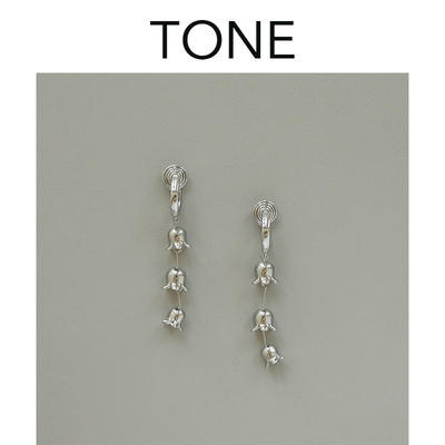 TONE清冷铃兰流苏耳夹