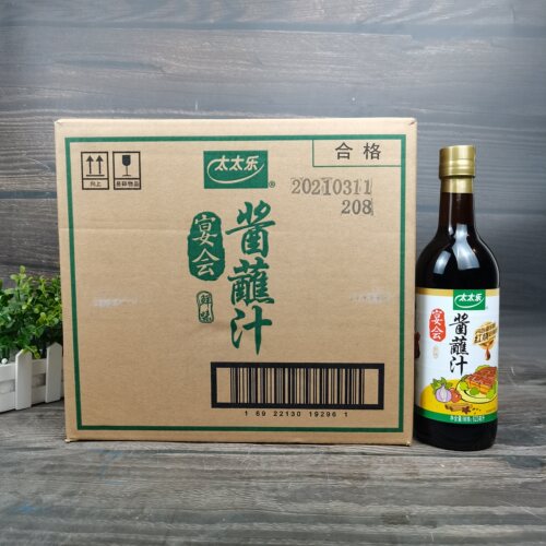 太太乐宴会酱蘸汁厨房红烧酱油