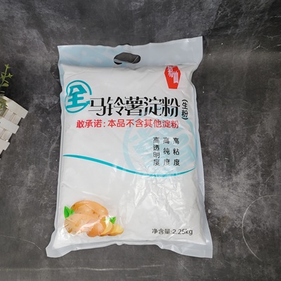 菊仙拍马铃薯淀粉餐饮商用