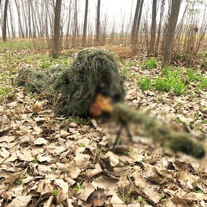 绝地求生吉利服儿童版毛丝伪装服极地服伏地魔衣服吃鸡套装伪装衣