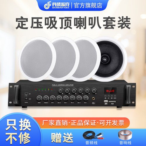 需连接功放使用会议室家用客厅