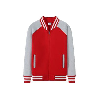 静电红色棒球服免费印字一件起订