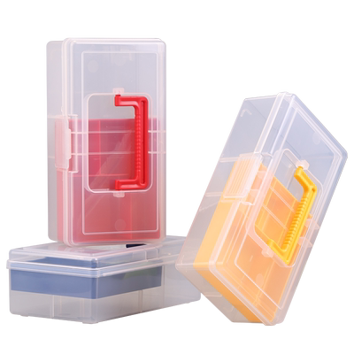 台钓路亚配件盒双层多功能大容量