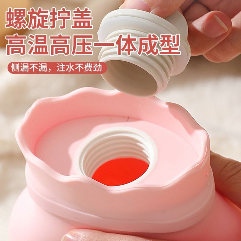大号硅胶热水袋注水超大容量暖床暖被窝暖脚专用婴儿孕妇暖水袋
