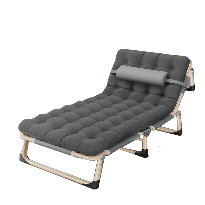 折叠床单人床家用便携多功能躺椅办公室简易午休床成人午睡行军床