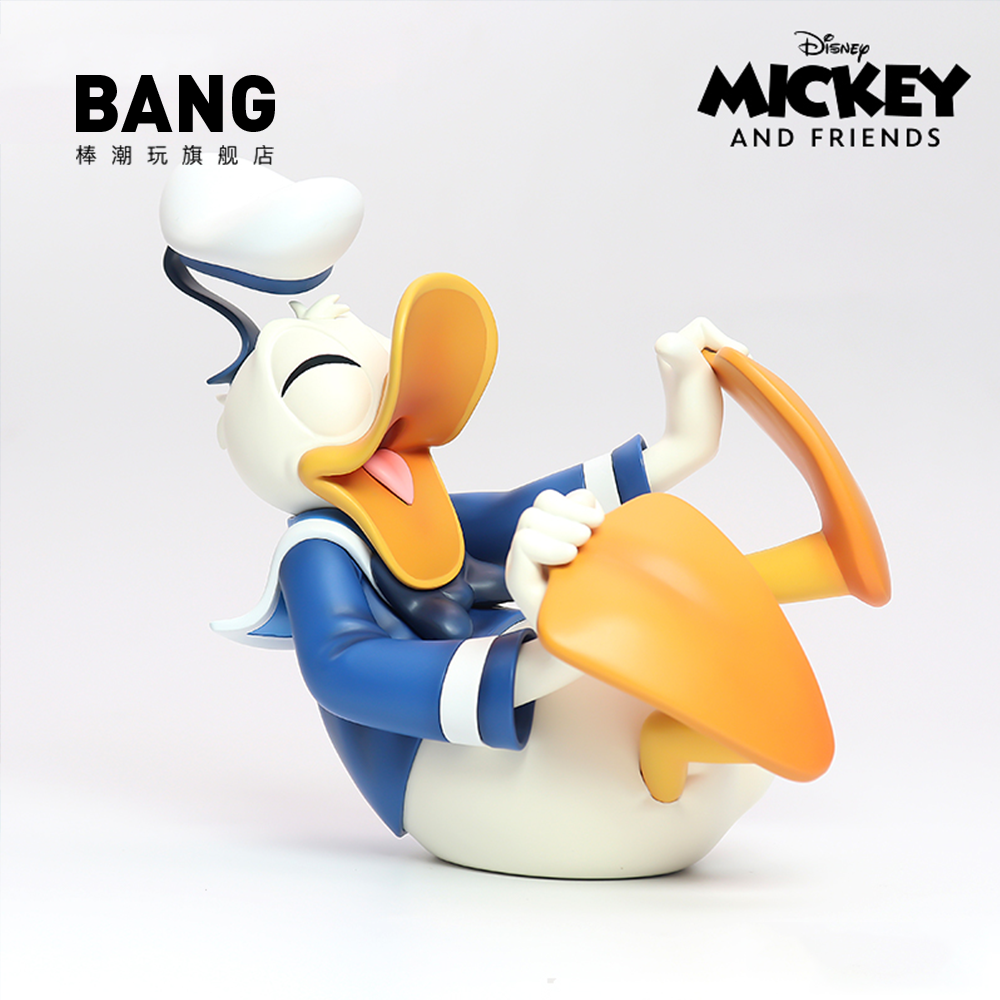 迪士尼开心鸭手办摆件礼物