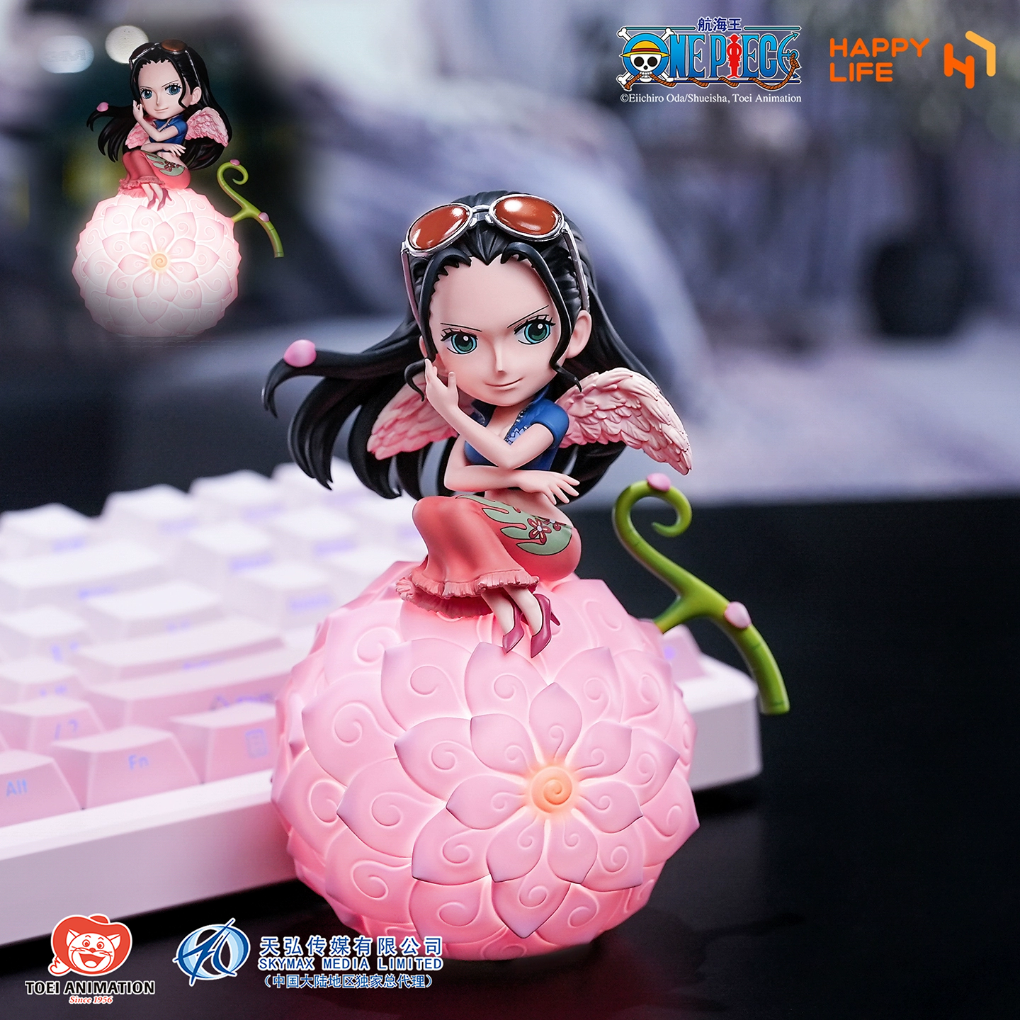 航海王恶魔果实罗宾声控小夜灯