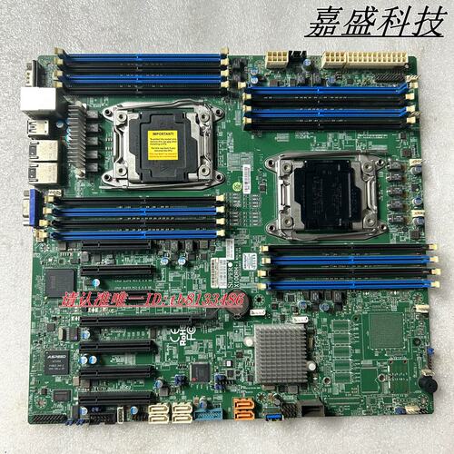 X10DRH-i 双路X99 服务器 主板 支持E5-2696V4 2696V3工作站议价