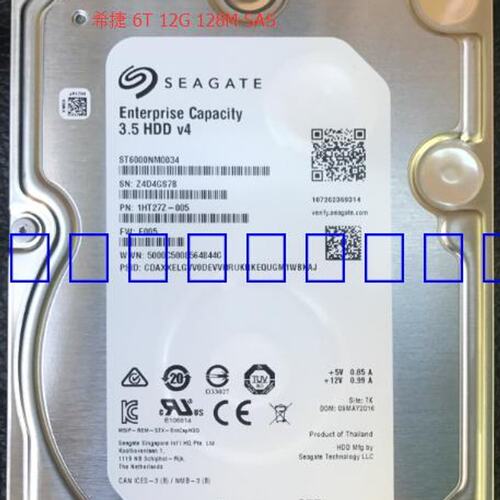 / ST6000NM0034 6TB 12G SAS/128M 3年保修议价