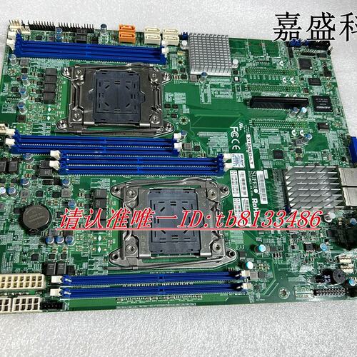 X10DRD-LT 2011 双路C612 X99主板 E5-2600V3V4系列 实物图议价