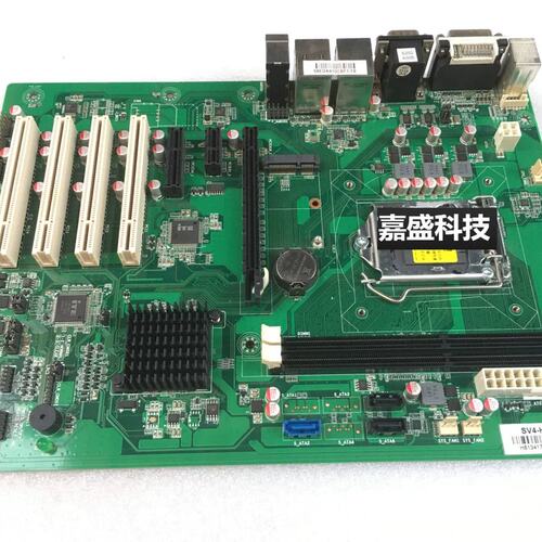 工业SV4-H8134支持4代CPU 6COM 10USB ATX双网口供电工控主板议价