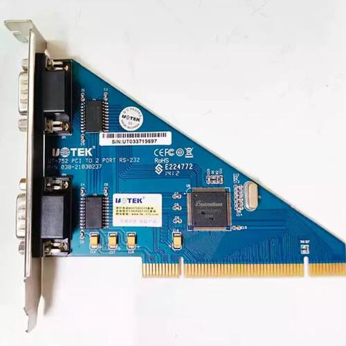 泰 UT-752 PCI转2口RS232板卡多串口卡PCI简易扩展卡 COM端口议价
